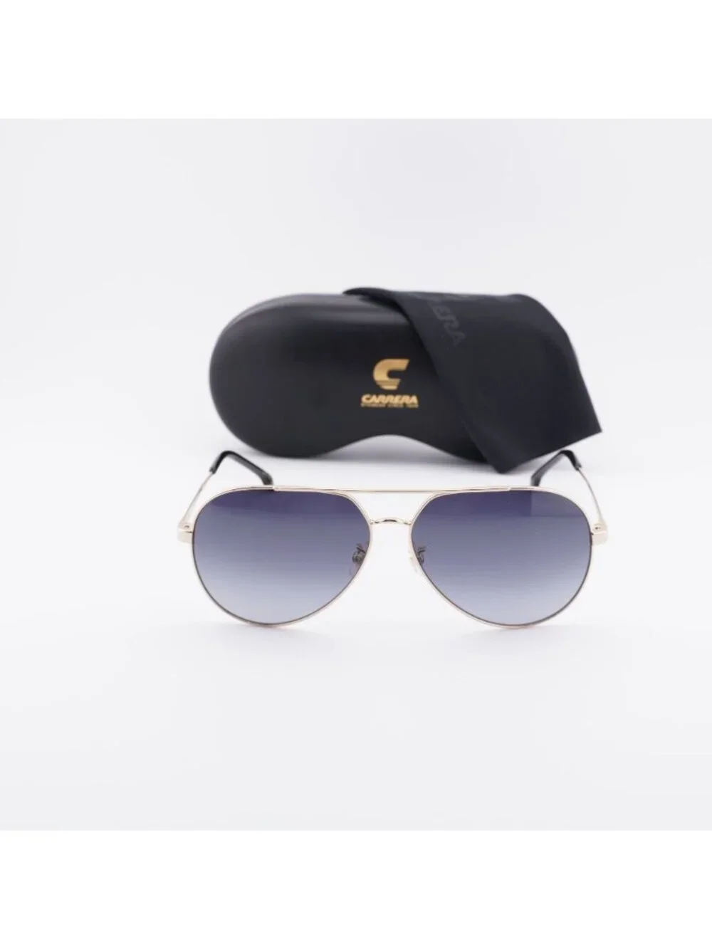 CARRERA 3005/S 0RHL 9O Aviator Sunglasses - Gold / Grey